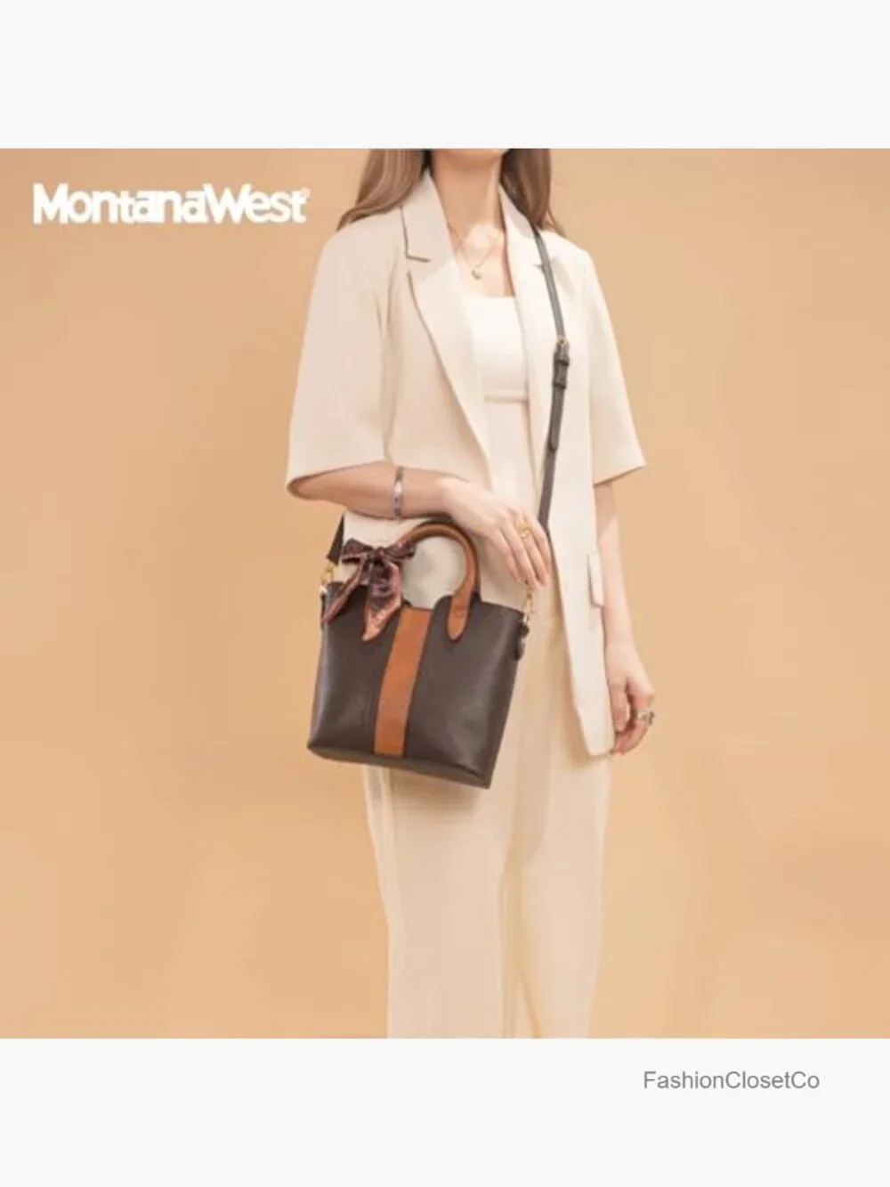 Vegan Leather Tote Bag with Detachable Crossbody Strap Satchel Handbag